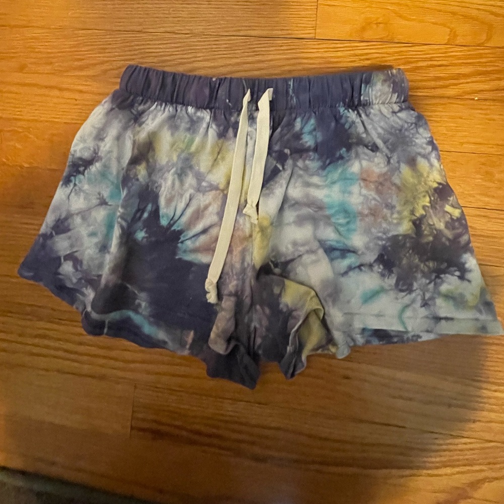 SOLD: Vici Tie Dye Lounge Shorts - Picture 3 of 5